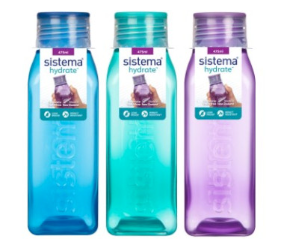 Sistema® Hydrate™ Láhev Square šroubovací víčko